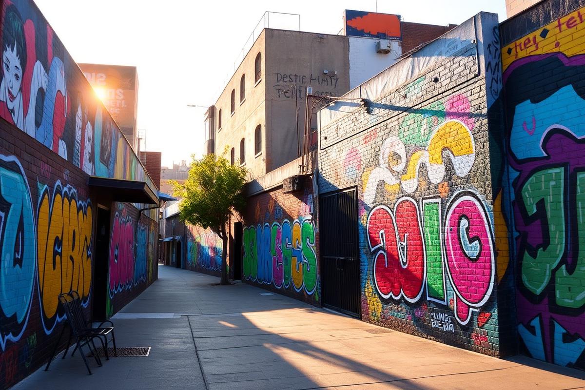 Street art in Maboneng, Johannesburg